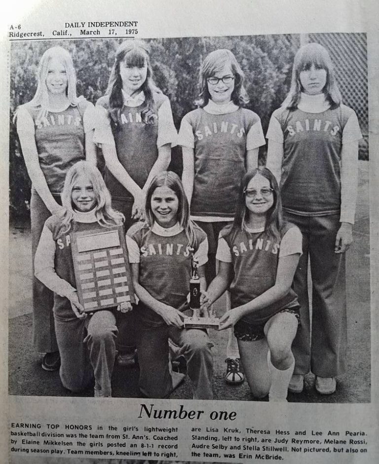 St. Anns lightweight team 1975